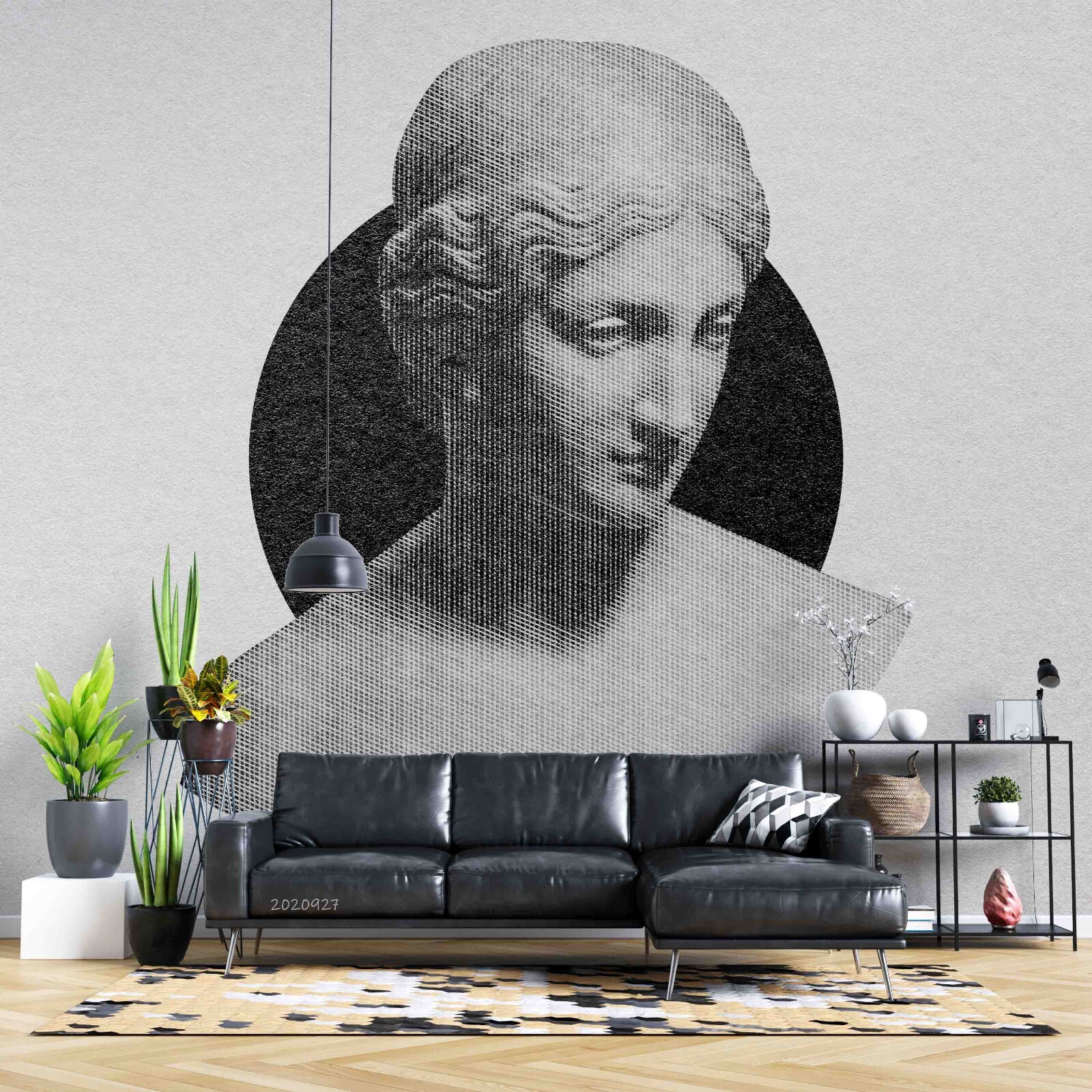 3D Art Sculpture Texture Wall Murals Wallpaper Murals Wall Sticker Wall