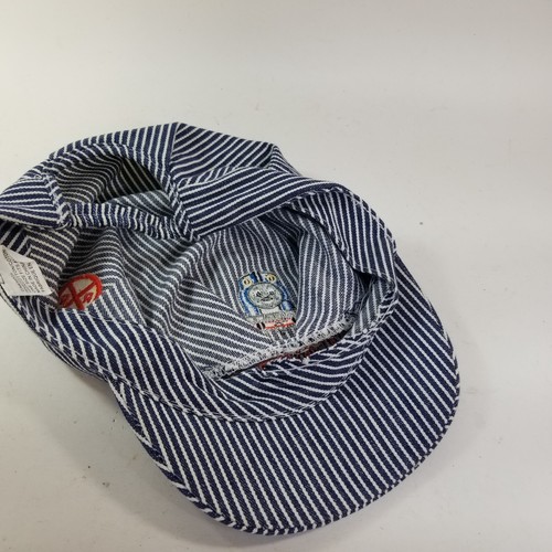 Thomas and Friends Youth Conductor Engineer Striped Train Cap Hat 1 Size - Picture 6 of 7