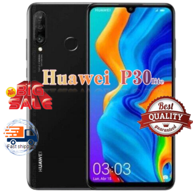 New Huawei P30 Lite 6+128GB Dual SIM 4G Mobile Phone Unlocked New saled