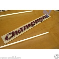 BAILEY Pageant Champagne Caravan Name Sticker Decal Graphic - SINGLE