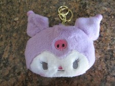 Hello Kitty/Kuromi Mini Plush Purse Zip Coin Bag