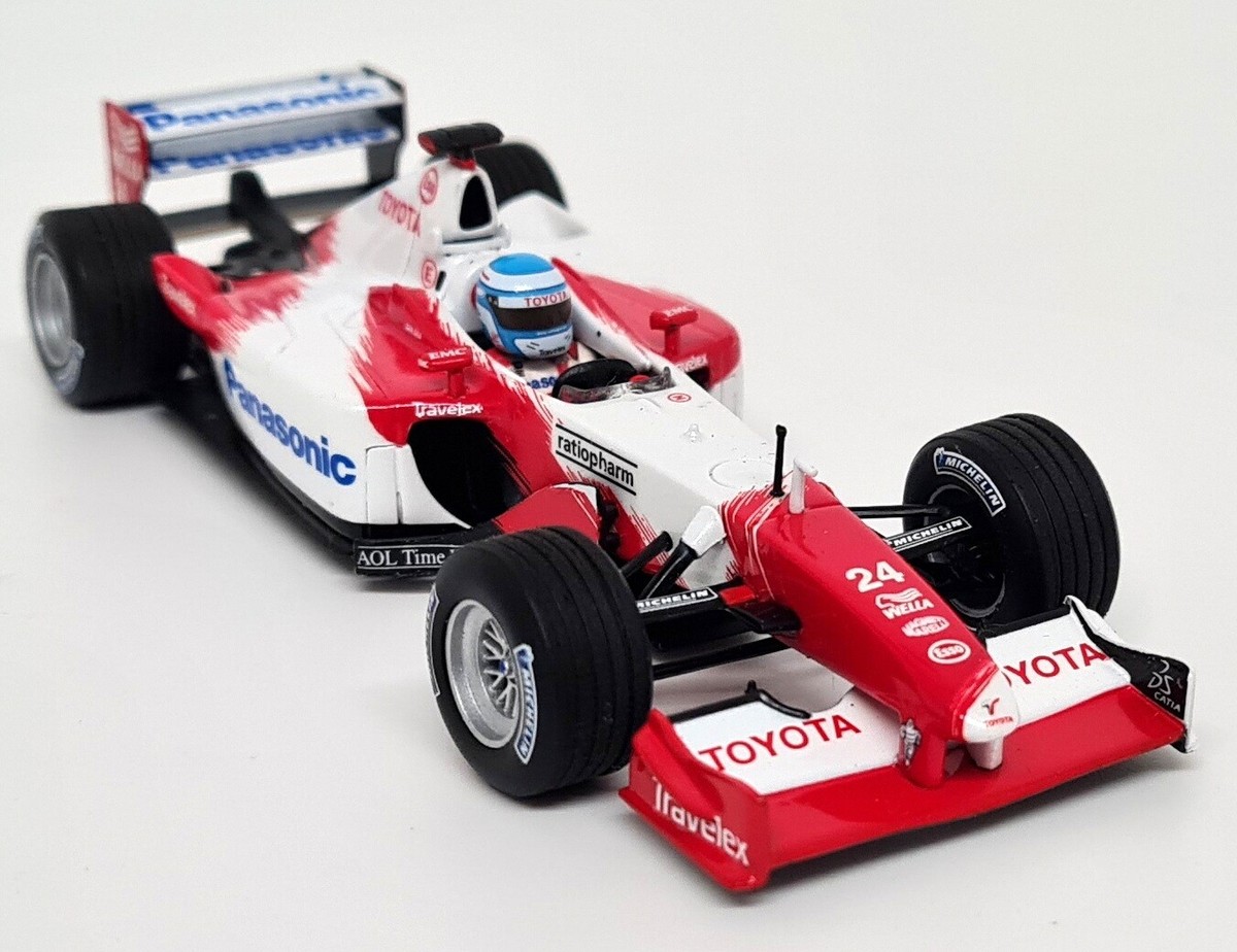 ミニチャンプス PanasonicToyota Racing TF102 限定版 Minichamps 1/43 Toyota Racing TF102 M. Salo Diecast Scale