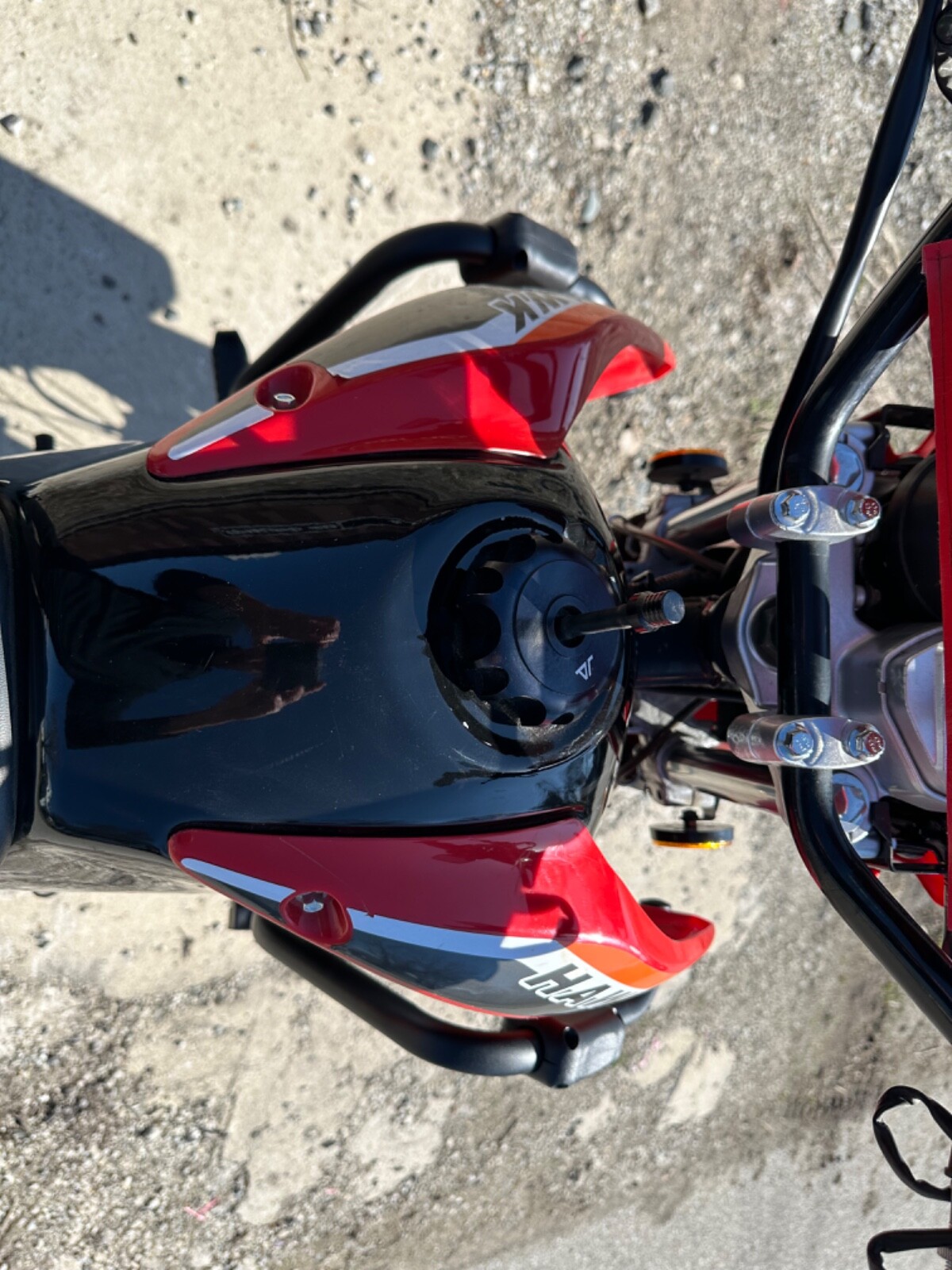 Hawk 250 highway bars/crash bars