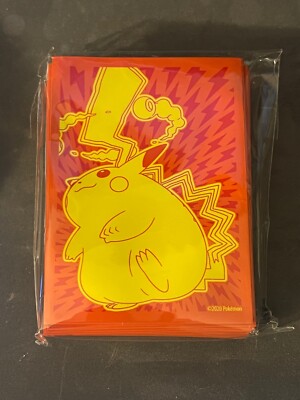 Pokemon TCG Pikachu Vmax Card Sleeves 65 ct New | eBay