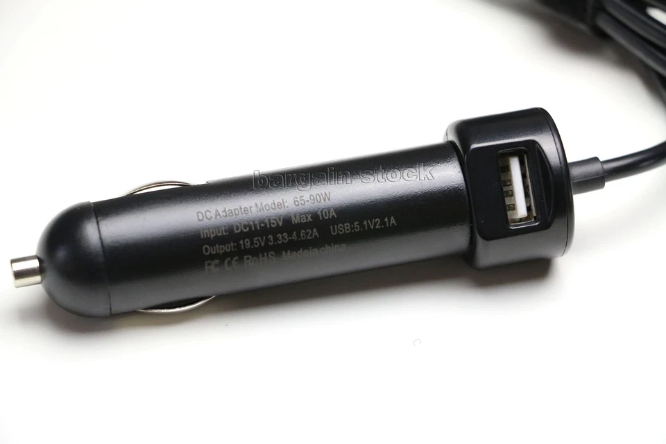 Auto Car Charger Adapter For Dell Latitude E7250 E7450 E6540 E6520 E7470 E7270 - Image 3 of 4