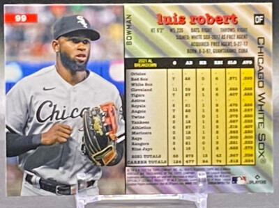 2022 Bowman Heritage #99 LUIS ROBERT Chicago White Sox | eBay