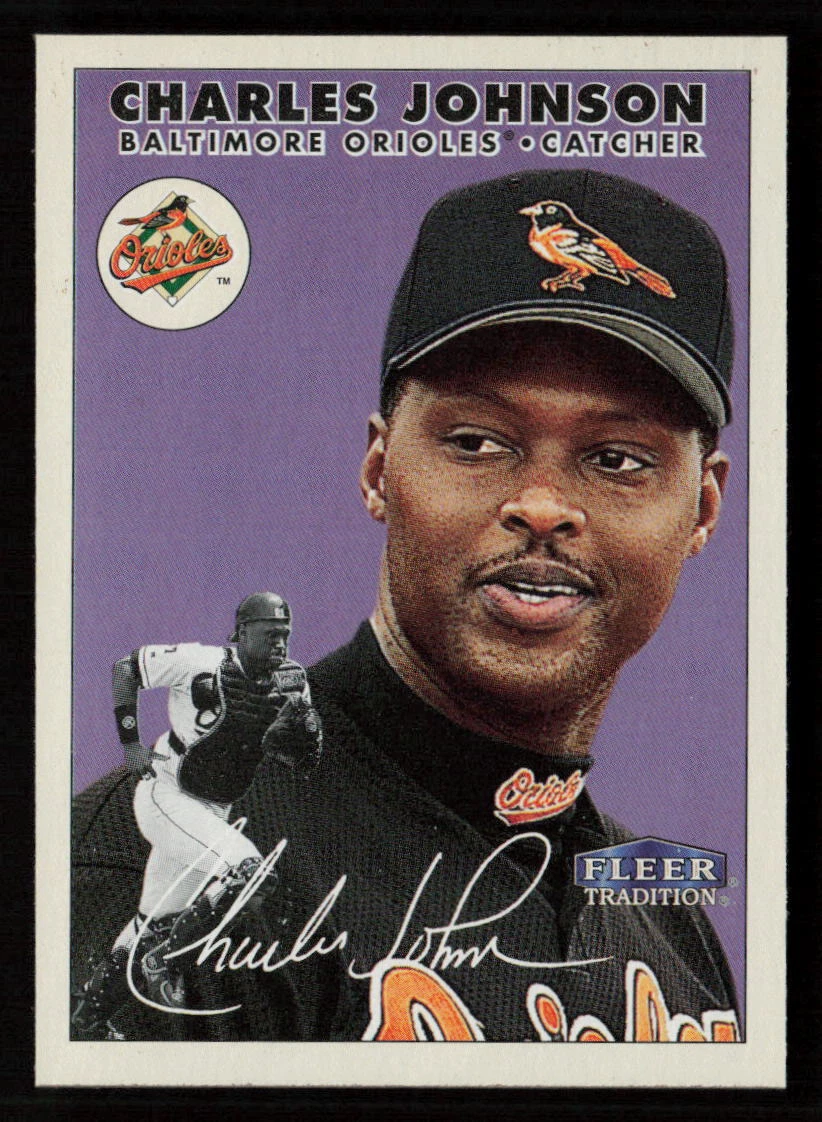 Charles Johnson trading card