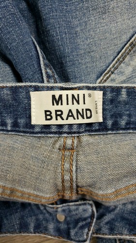 Mini Brand Girl's Relaxed Jeans sz L - Picture 3 of 5