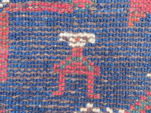 ANTIQUE KURDISH NARROW RUNNER. LONG RUG. NORTH WEST PERSIIA. 275CM X 76CM. - 第 19/22 張圖片