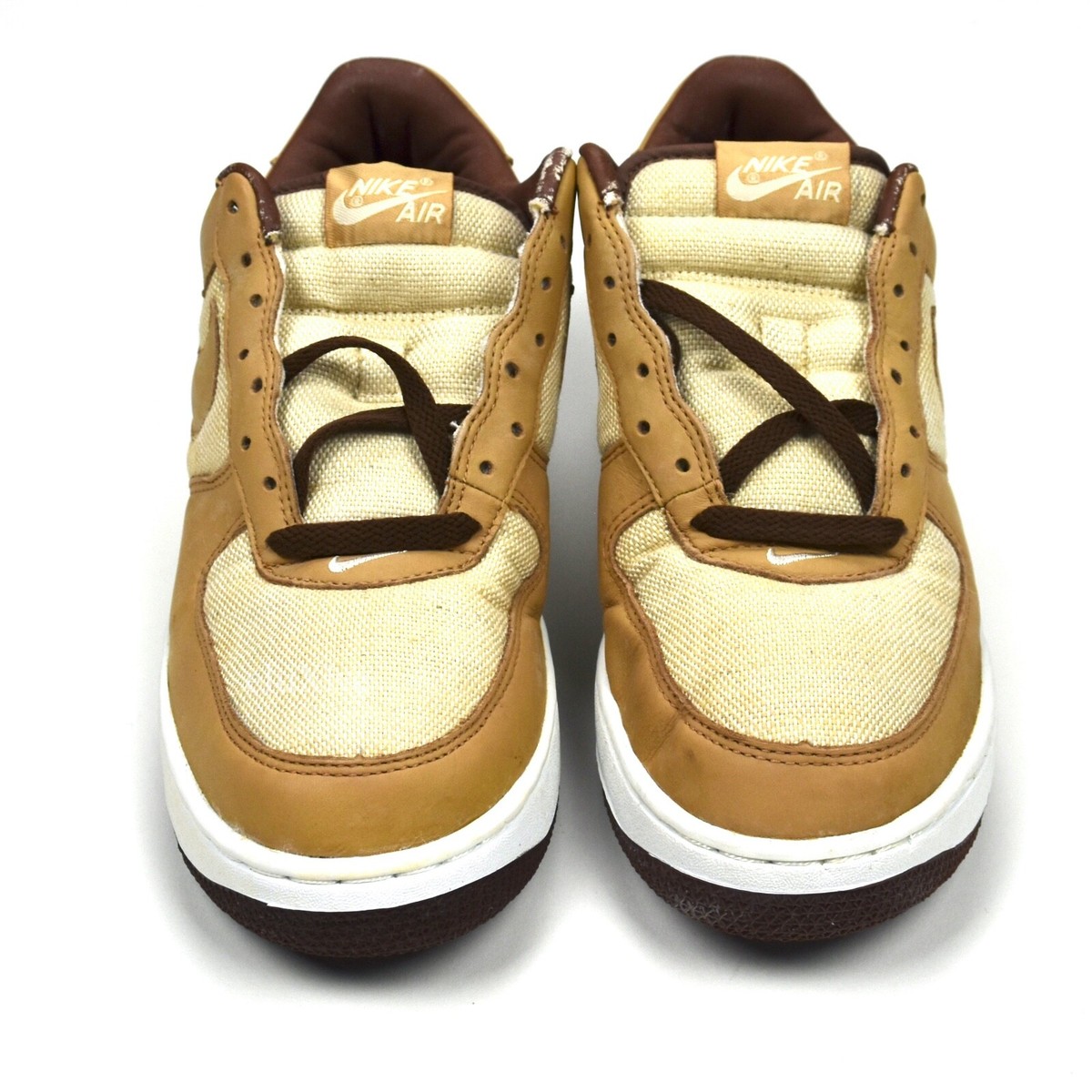 NWT Nike Air Force 1 Low Acorn Sneakers Brown Beige Men's 10 2002