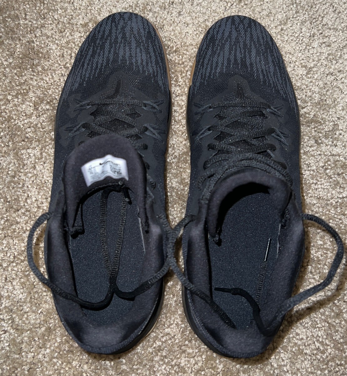 Nike Zoom Evidence II Black Gum Basketball Shoes Mens 9.5 908976-012 Nike Men main image 2