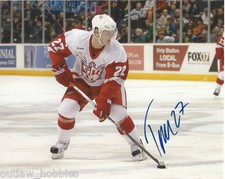 Detroit Red Wings Grand Rapids Tomas Tatar Signed Autographed 8x10 Photo COA C