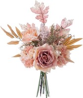 Kunstblumen Seidenblumen Rose Deko Champagnerrosa Blumenarrangements Hochzeit