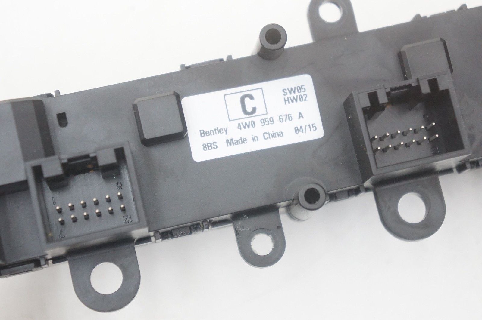 Center Console Control Trim Switch 4W0959676A Bentley Continental Flying Spur 15