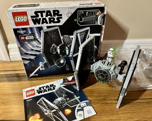 LEGO Star Wars Imperial TIE Fighter Set 75300, 432 Pieces, Box, Minifigures