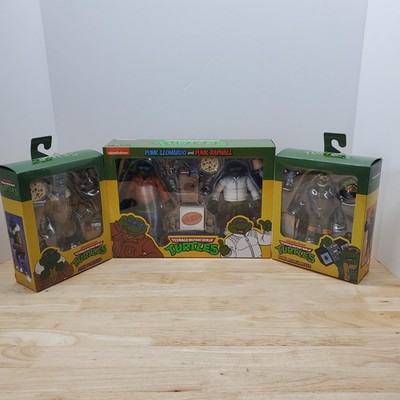 4 Set Lot 2026 NECA TMNT Punk Disguise Teenage Mutant Ninja Turtles Nickelodeon
