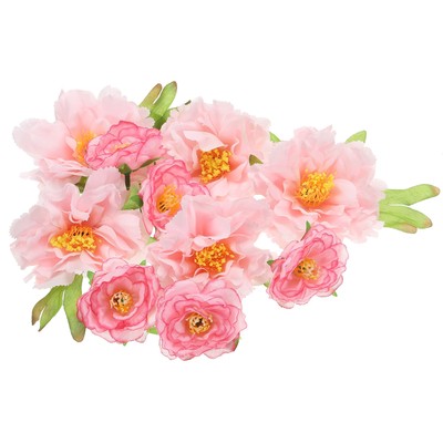 1 Set Artificial Rose Peony Flowers Bulk, Pink