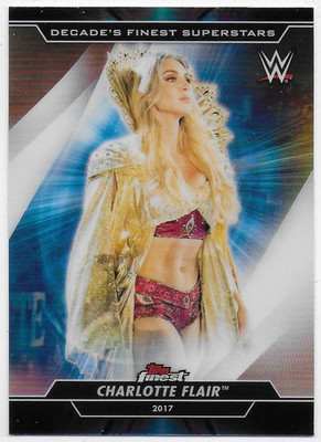 2020 Finest WWE Decade's Finest Superstars #S2 Charlotte Flair