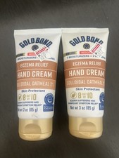 Lot Of 2 New Gold Bond Ultimate Eczema Relief Hand Cream 3.0 OZ 02/26 NEW