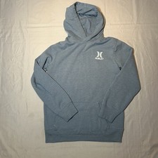 Hurley Hoodie Light Blue Size Youth 12-13 Years Unisex
