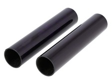 Set: 2x Cover für Telegabelholme, 165mm, Forged-Carbon - Violett