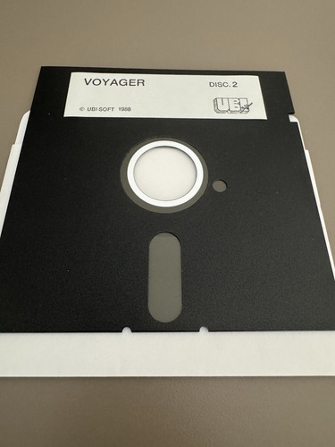 Jeu Voyager Commodore CBM 64 C64 128 C128 Disk UBI Soft - Photo 8/13