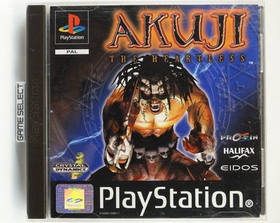 Akuji THE Heartless playstation 1 2 3 ps1 ps2 ps3 pal Esp - - Complete