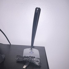 Logitech USB Freestanding Computer Desktop Microphone Silver Black