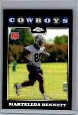2008 Topps Chrome #TC216 Martellus Bennett Refractors