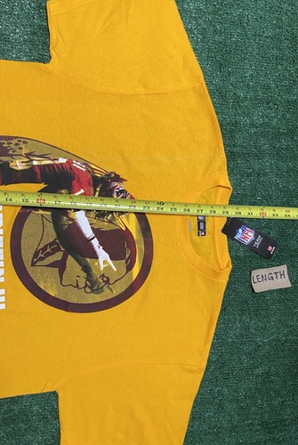 T-shirt uomo adulto New Washington Redskins L Large Griffin 111 calcio NFL - Foto 7 di 8