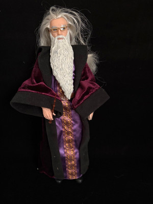 Harry Potter Doll Albus Dumbledore Poseable Figure Wizarding World Mattel