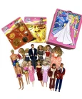 Vintage 1970s 1980s Barbie  Dolls,  Case Accessories Ken Skipper Peaches Cream