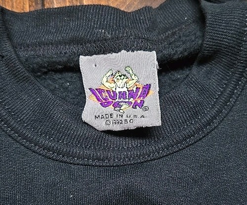 Vintage 90s Iguana Don Sweatshirt Size 7 Lizard Sports USA Made 1992 - Picture 4 of 12