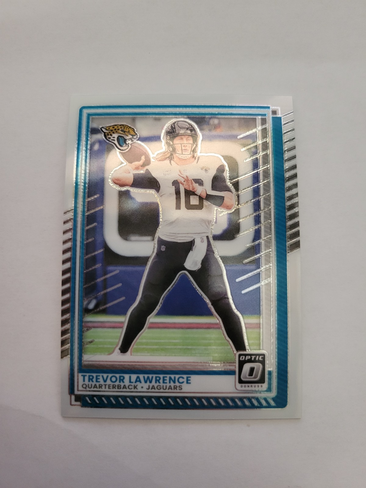 2025 Donruss Optic- Trevor Lawrence Silver Holo Prizm #146 -Jaguars