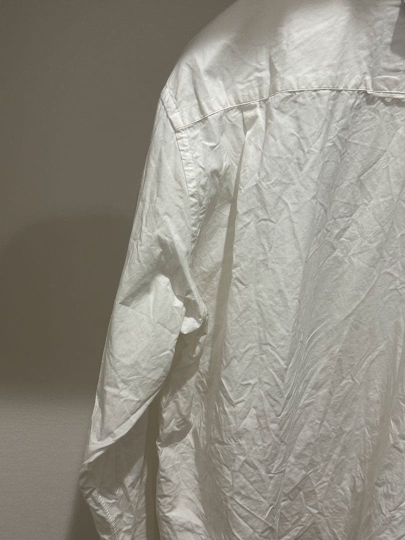 Visvim M size White Beaded Button-Down Shirt Spri… - image 9