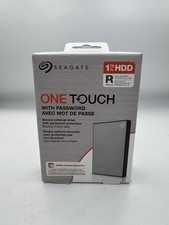 SEAGATE One Touch Portable Hard Drive - 1 TB, Grey
