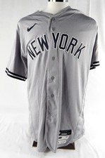 2023 New York Yankees Jhony Brito #76 Game Issued Pos Used Grey Jersey 46 195