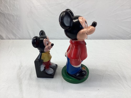 Banque Mickey Mouse Walt Disney Play Pal plastique vintage - Photo 4/12