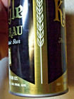 Kegle Brau The Classic Beer Can SS Straight Steel Red ink stamped Bottom Opened — photo 6