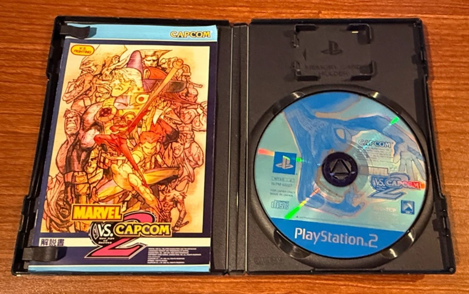Marvel vs Capcom 2 (JP PlayStation 2, 2002) в коробке - Изображение 3 из 3