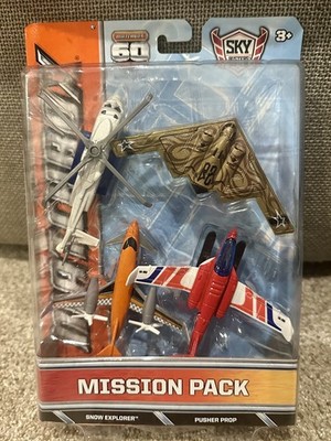   NEW! Matchbox 60th Anniversary Sky Busters Mission  Snow Explorer pusher Prop