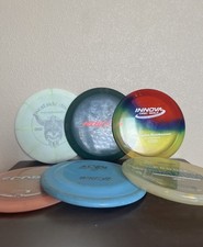 Disc Golf Lot of 6 Used Discs Innova/Discraft/Nexus Alien/Hogan/Westside Discs
