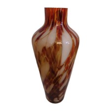 Grande vaso vintage in vetro soffiato a mano modello conchiglia Toirtouise