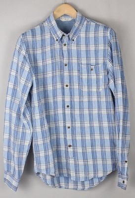 No Nationality NN07 Men Derek 100% Linen Casual Shirt Top Size M