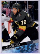 2020-21 Upper Deck Series 2 Gage Quinney Young Guns Rookie Card # 454