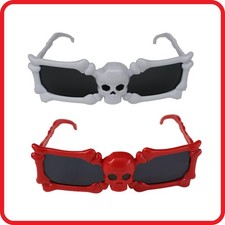 SKELETON SKULL BONES GHOST GLASSES SUNGLASSES-PIRATE-HALLOWEEN-FUTURE FASHION