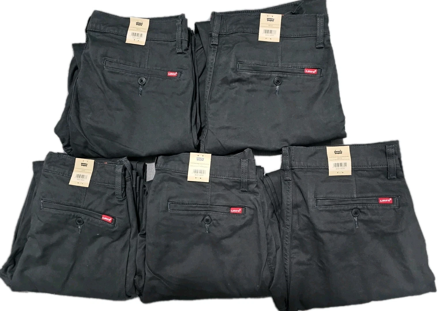 Levis Mens XX Chino Standard Taper Stretch Grey Trouser All Sizes
Opens in a new window or tab