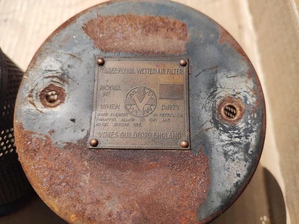 Filtro de filtro de aire original Aston Martin DB 2/4 Vokes Guildford carcasa Vantage Foto 4 de 4