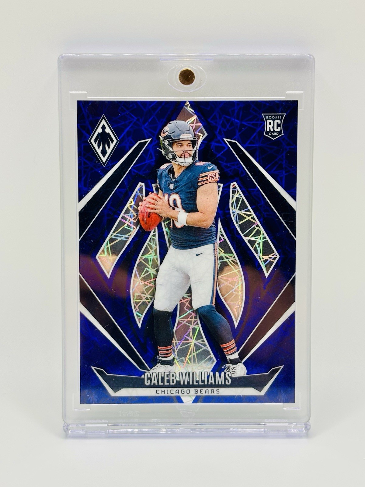 2024 Panini Phoenix Rookies Caleb Williams #151 Blue Lazer /125 (RC) COLOR MATCH