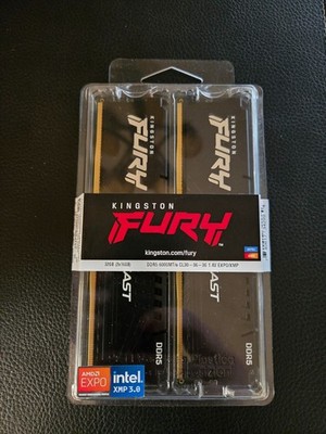 Kingston Fury Beast 32GB (2x16GB) 6000MT/s DDR5 ****CL30**** KF560C30BBEK2-32